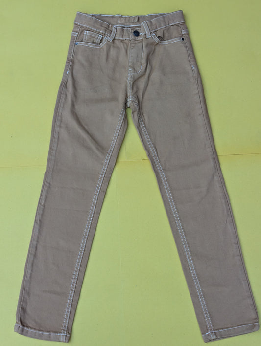 Safera 5-Pocket Denim Twill Comfort Stretch Pants