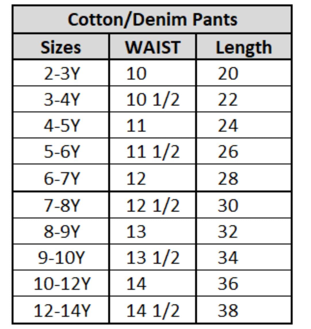 7-Pocket Stretch Cotton Twill Trousers for Kids